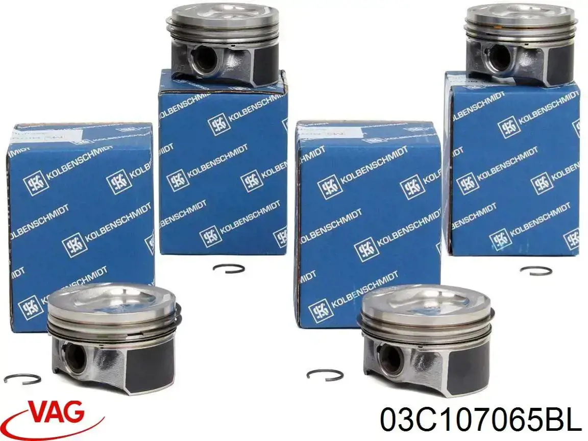 Купить 03C107065BL VAG Поршень на 1 цилиндр