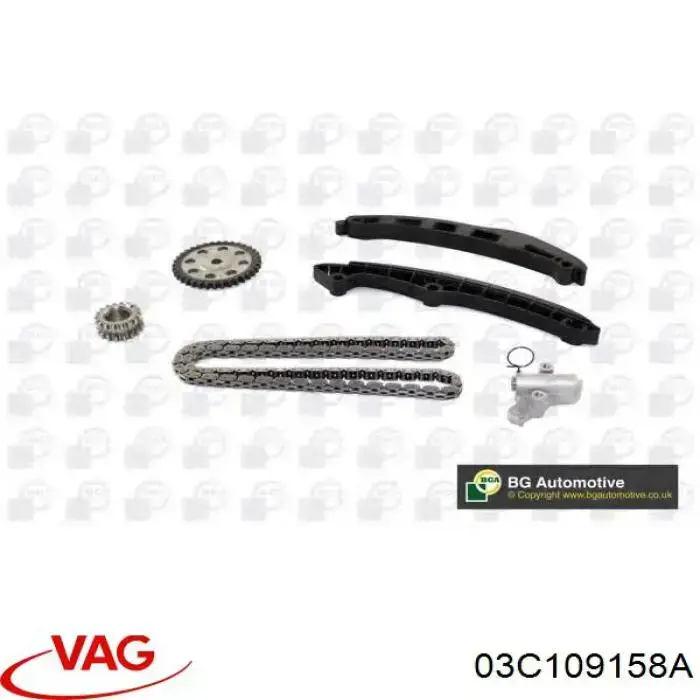 Цепь привода распредвала VAG 03C109158A цена, от 170.81 USD