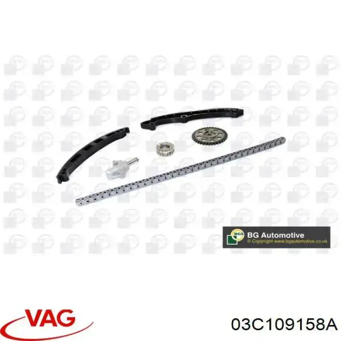 Купить 03C109158A VAG Цепь ГРМ, распредвала