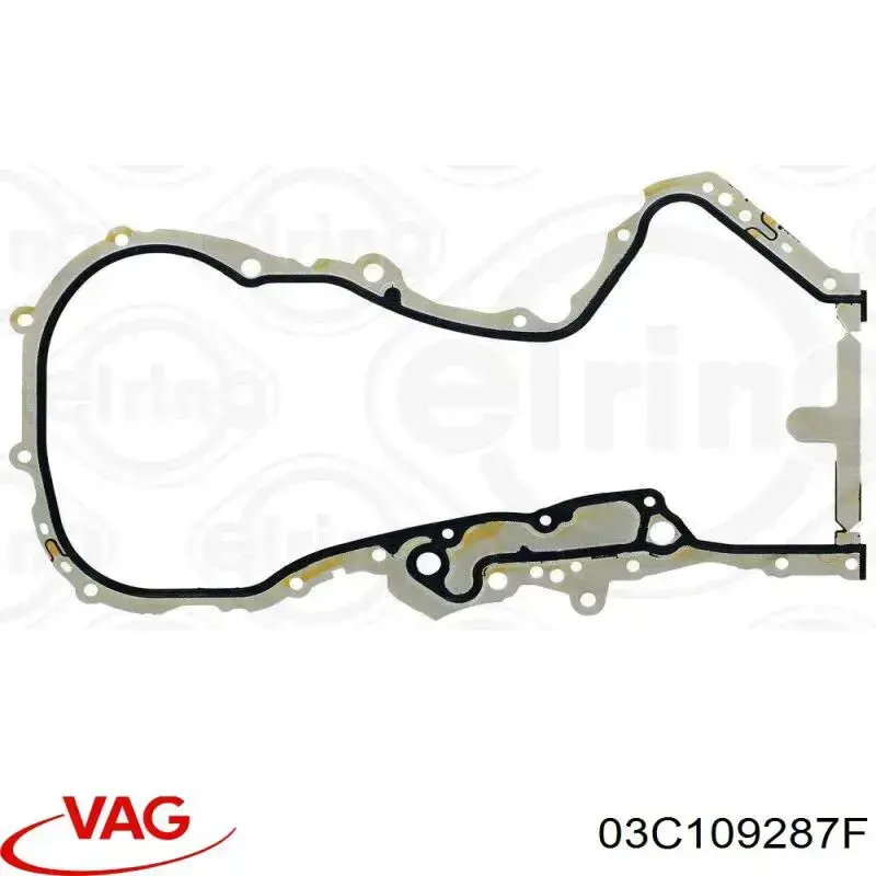 Прокладка передней крышки двигателя VAG 03C109287F цена, от 19.70 USD