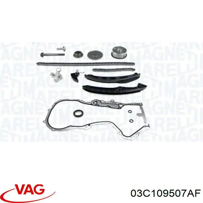 Купить 03C109507AF VAG Натяжитель цепи насоса масляного