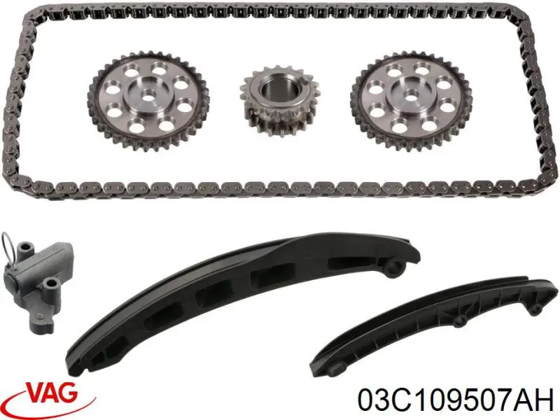Натяжитель цепи ГРМ 03C109507AH VAG