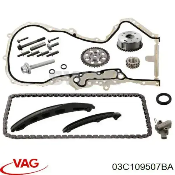 Натяжитель цепи ГРМ VAG 03C109507BA цена, от 63.36 USD