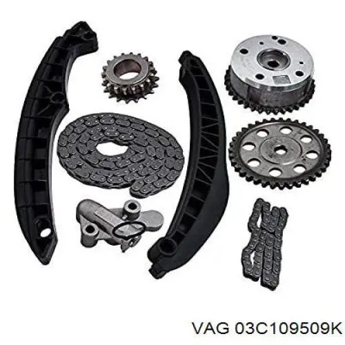 Башмак натяжителя цепи ГРМ 03C109509K VAG