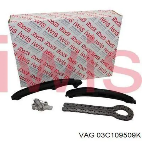 Башмак натяжителя цепи ГРМ VAG 03C109509K цена, от 17.13 USD