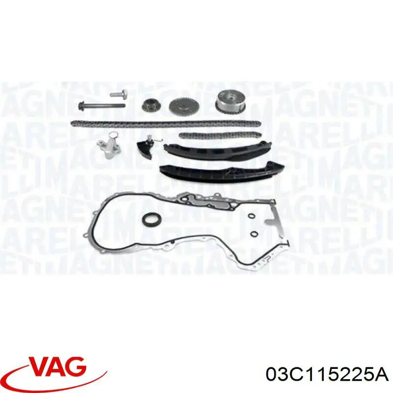 Купить 03C115225A VAG Цепь маслянного насоса