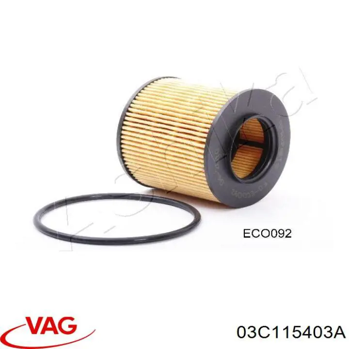03C115403A VAG filtro de óleo