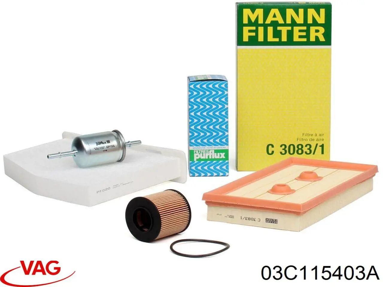Крышка масляного фильтра VAG 03C115403A цена, от 24.29 USD