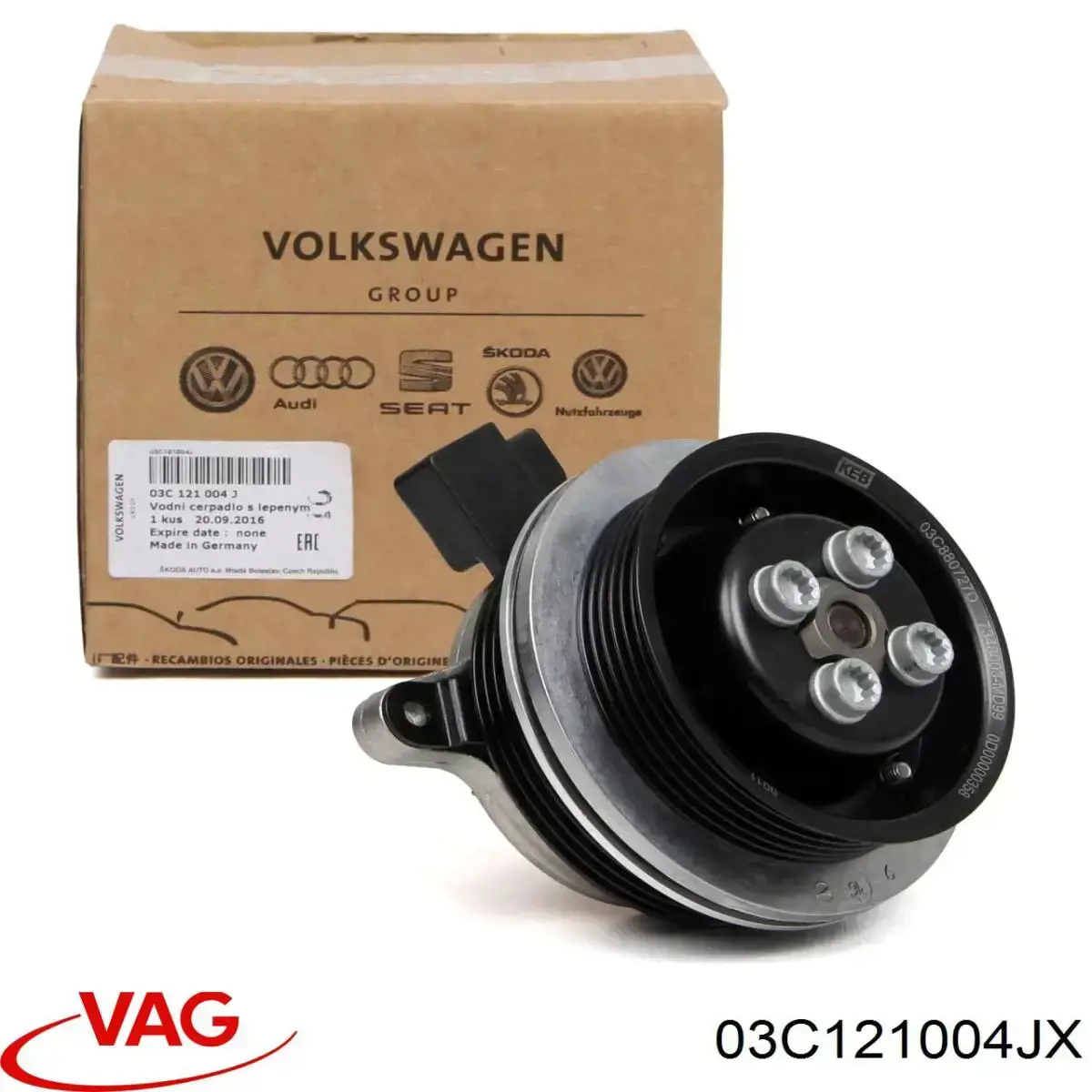 Купить 03C121004JX VAG Насос охлаждения