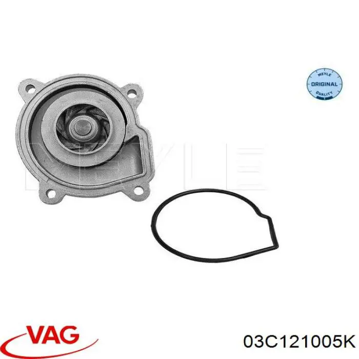 Помпа охлаждения VAG 03C121005K цена, от 38.69 USD