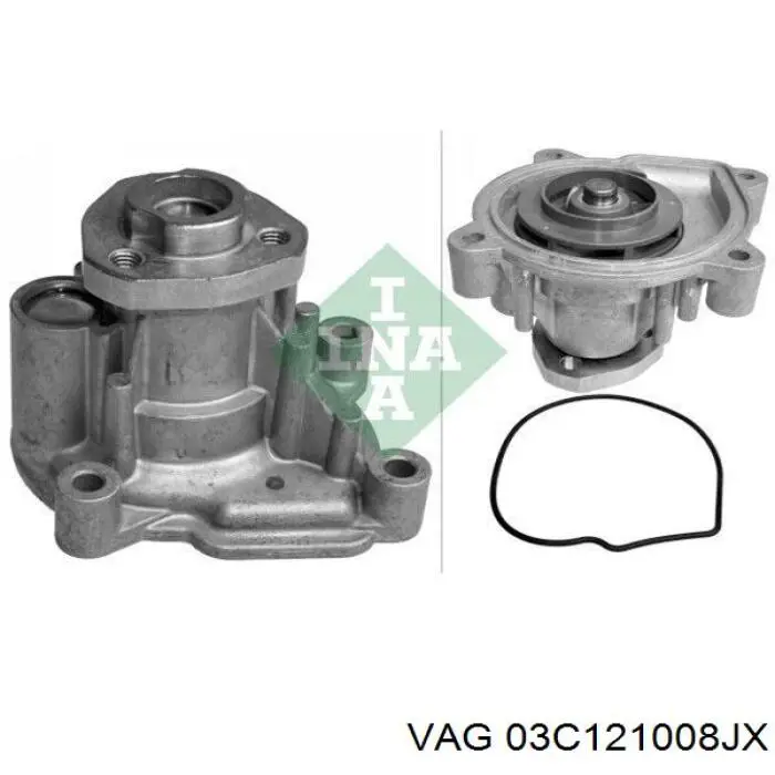Помпа 03C121008JX VAG