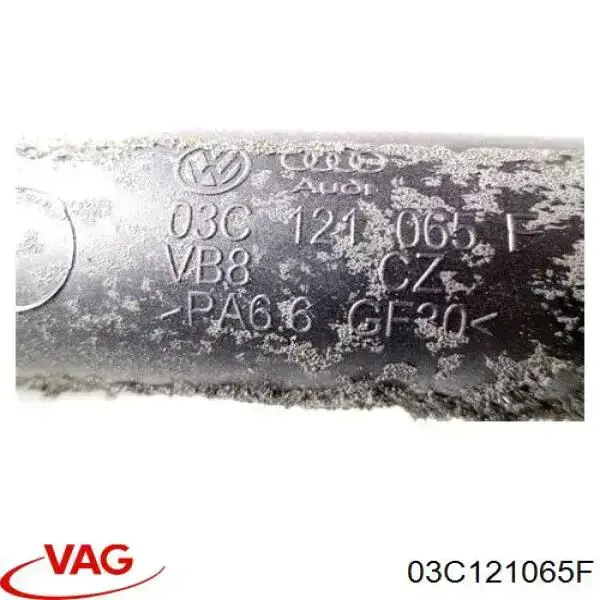 03C121065F VAG mangueira (cano derivado do sistema de esfriamento)