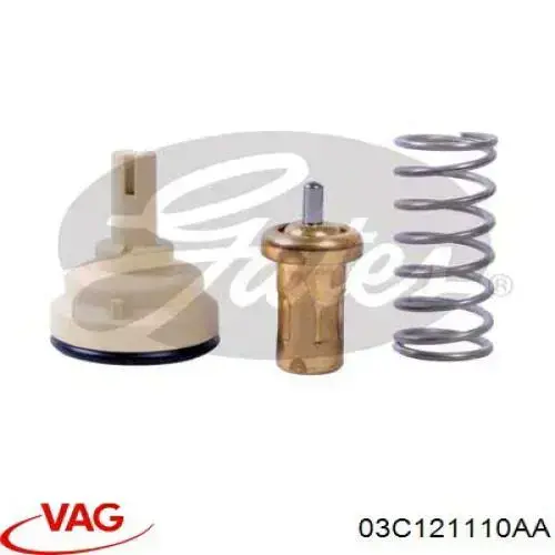 Термостат в корпусе VAG 03C121110AA цена, от 22.76 USD