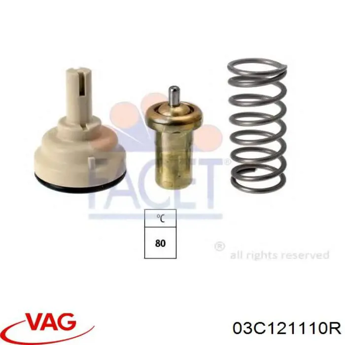 03C121110R VAG термостат