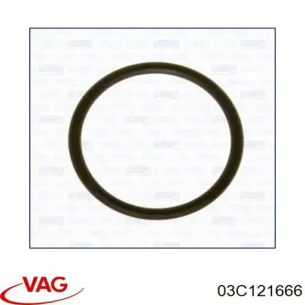 03C121666 VAG прокладка фланца (тройника системы охлаждения)