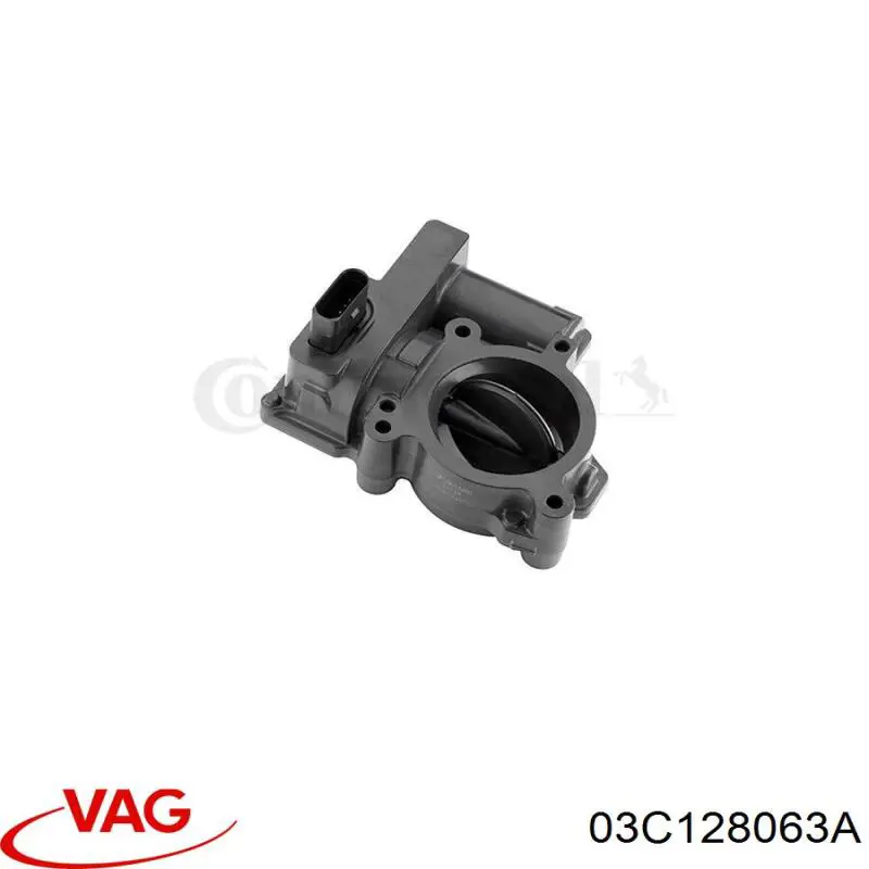 Дроссельная заслонка 03C128063A VAG
