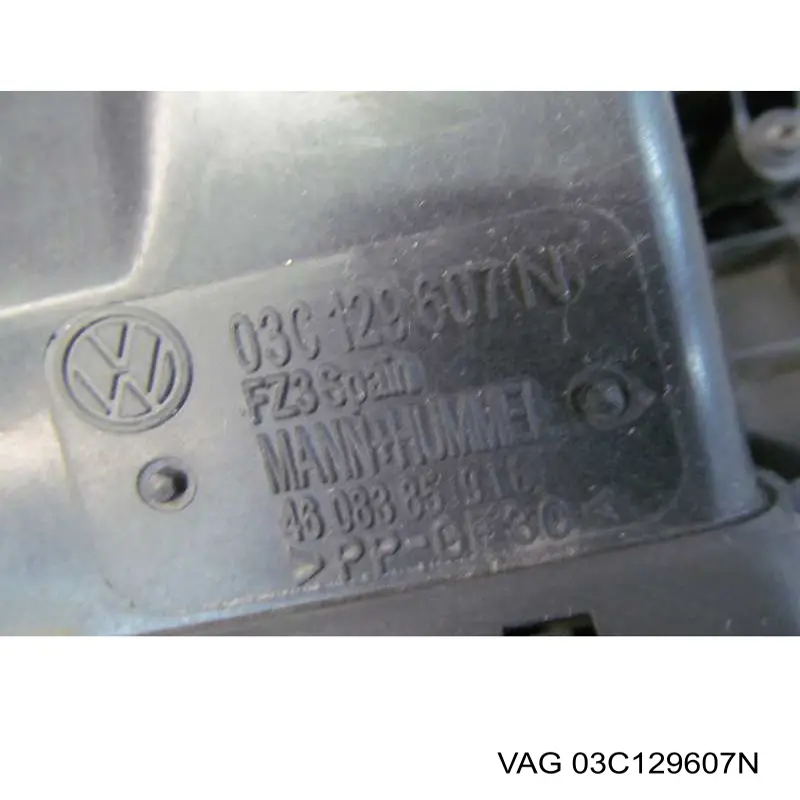 Купить 03C129607K VAG Корпус воздушного фильтра
