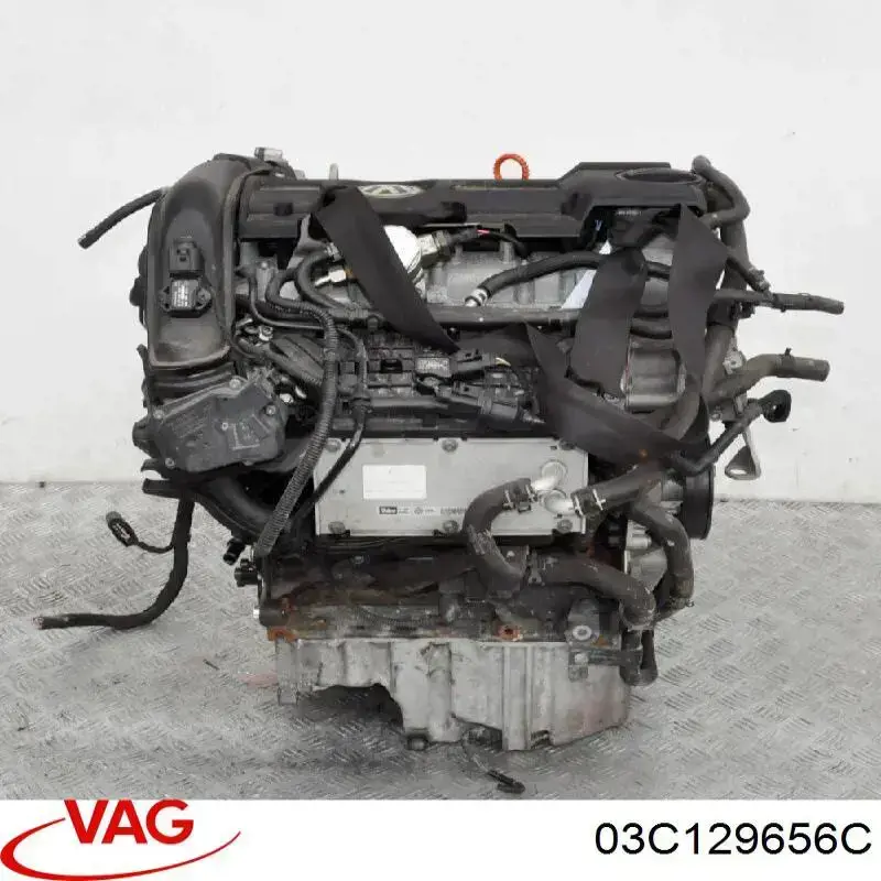 Патрубок турбины выхлопных газов 03C129656B VAG