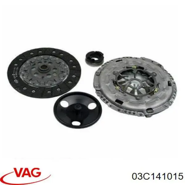 Купить 03C141015 VAG Комплект сцепления (диск, корзина, подшипник)
