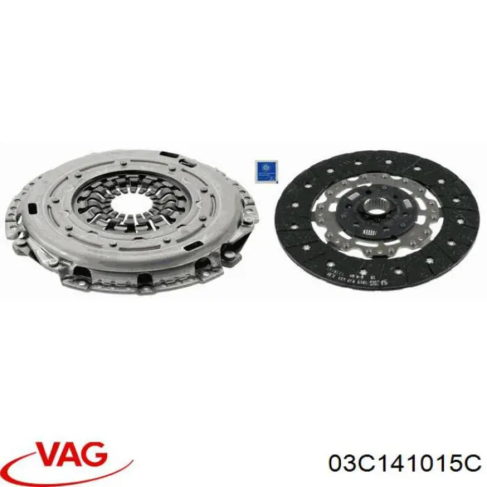 Комплект сцепления (3 части) VAG 03C141015C цена, от 173.34 USD
