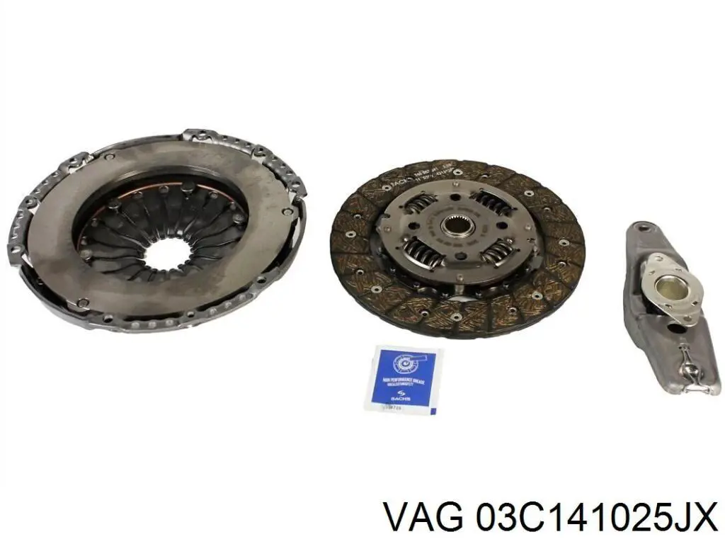 Купить 03C141025JX VAG Корзина сцепления