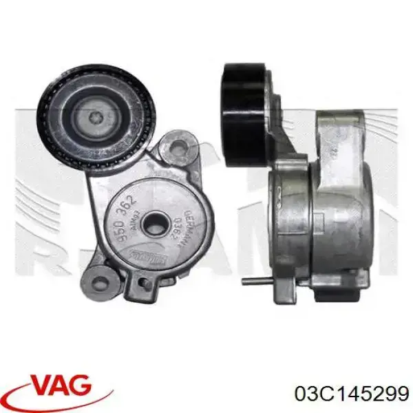 Роликовий модуль натяжителя ремня VAG 03C145299 цена, от 11.29 USD