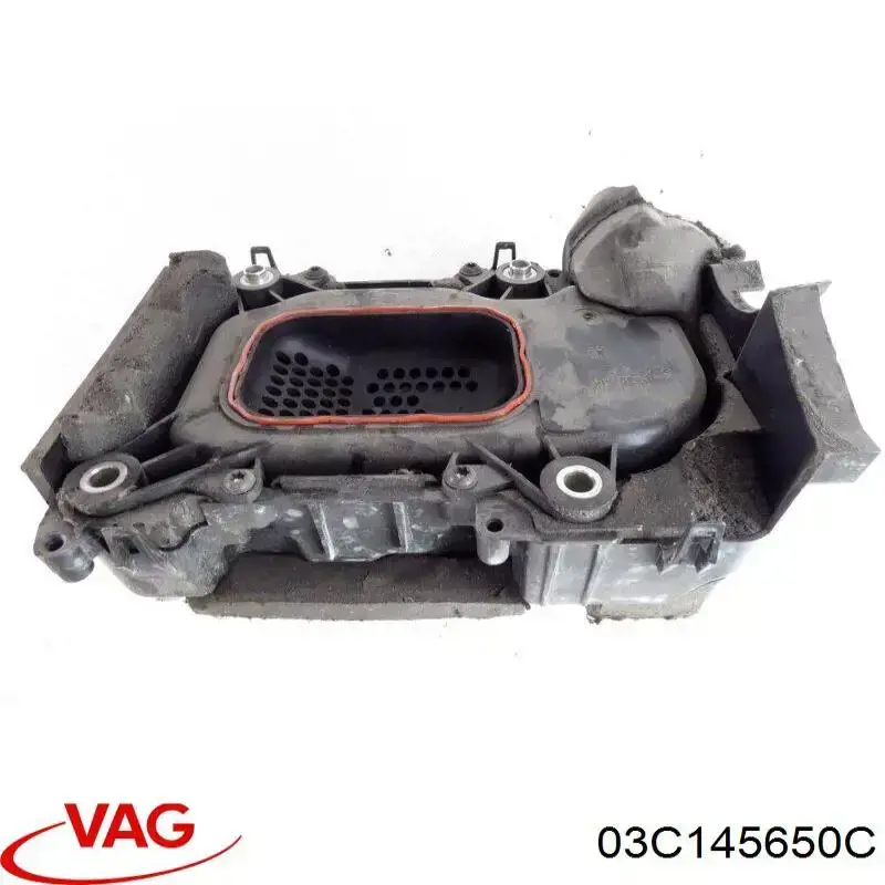Патрубок воздушный, выход из турбины/компрессора (наддув) VAG 03C145650C цена, от 22.86 USD