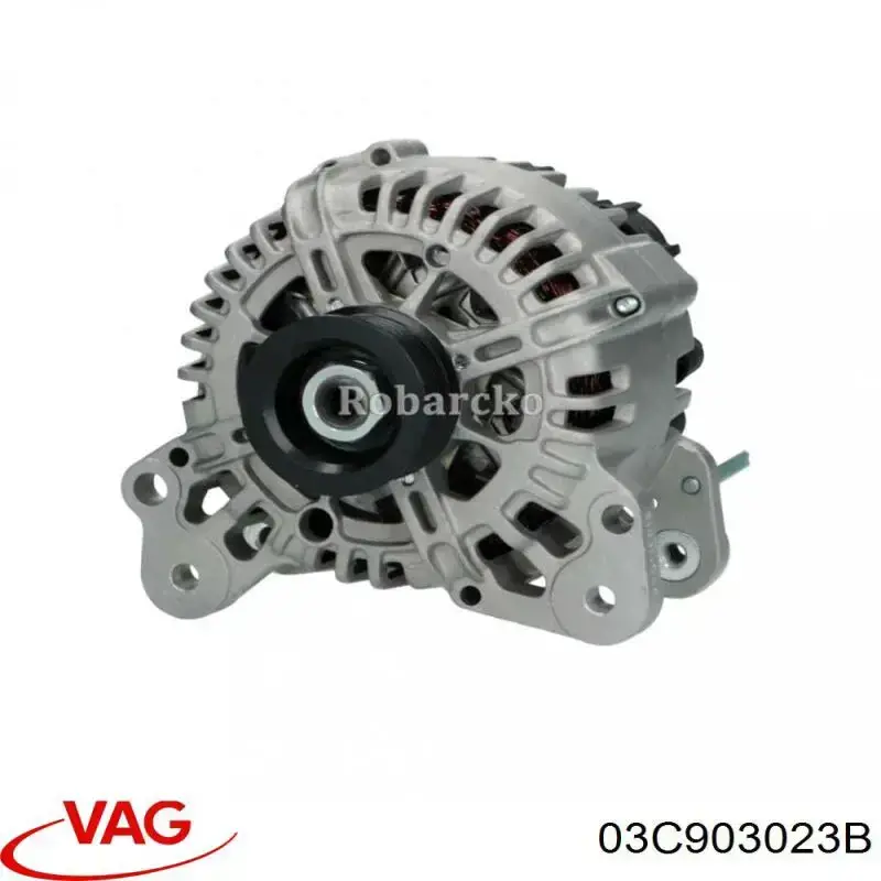Автомобильный генератор VAG 03C903023B цена, от 33.86 USD
