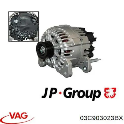 03C903023BX VAG генератор