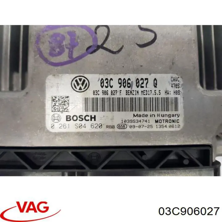 03C906027 VAG Мозги двигателя