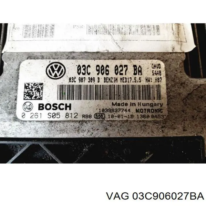 ЭБУ двигателем VAG 03C906027BA цена, от 268.06 USD