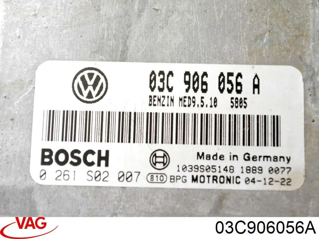 ЭБУ двигателем VAG 03C906056A цена, от 282.80 USD