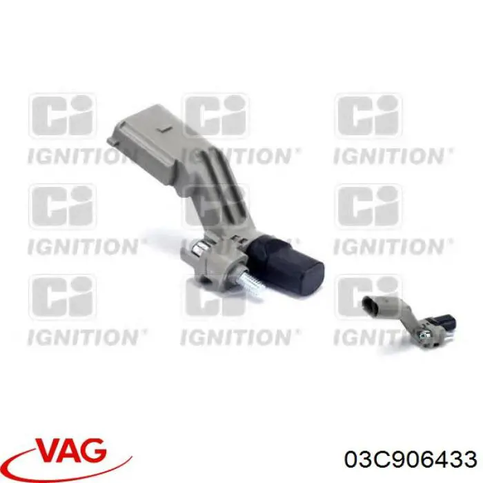 Датчик коленвала 03C906433 VAG