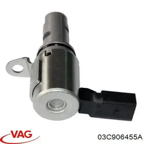 Válvula eletromagnética de posição (de fases) da árvore distribuidora 03C906455A VAG