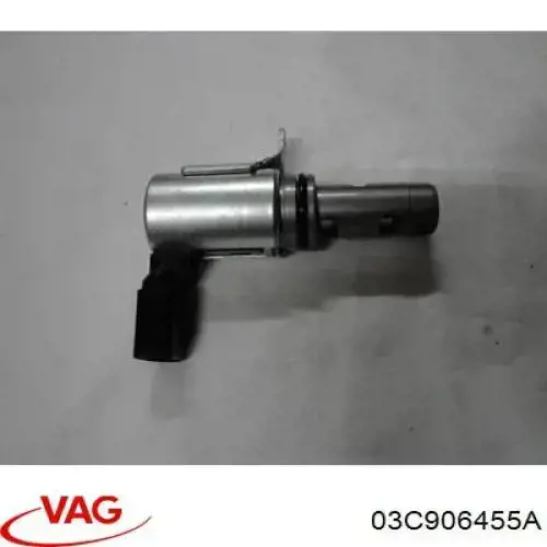 Compre 03C906455A VAG Válvula eletromagnética de posição (de fases) da árvore distribuidora