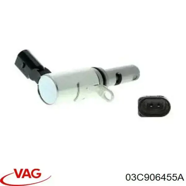 Клапан электромагнитный положения (фаз) распредвала VAG 03C906455A