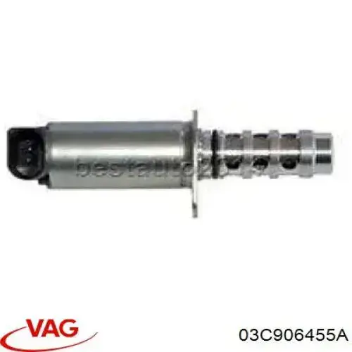 03C906455A VAG Válvula eletromagnética de posição (de fases) da árvore distribuidora