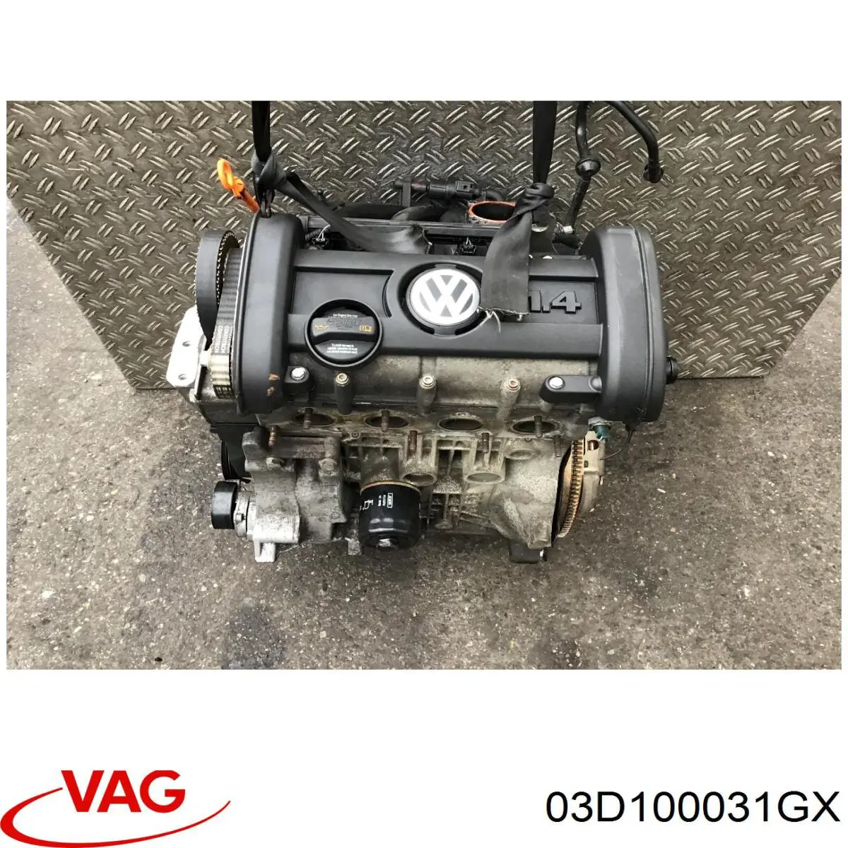 Купить 03D100031GX VAG Двигатель голый