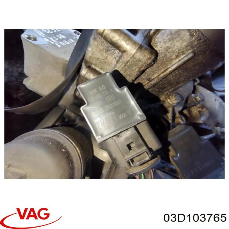Клапан вентиляции картерных газов VAG 03D103765