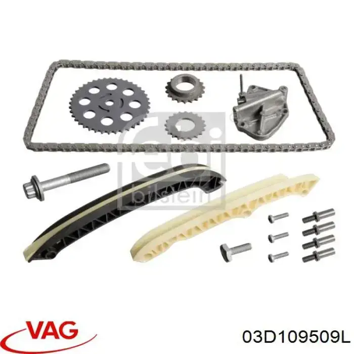 Купить 03D109509L VAG Башмак натяжителя цепи ГРМ