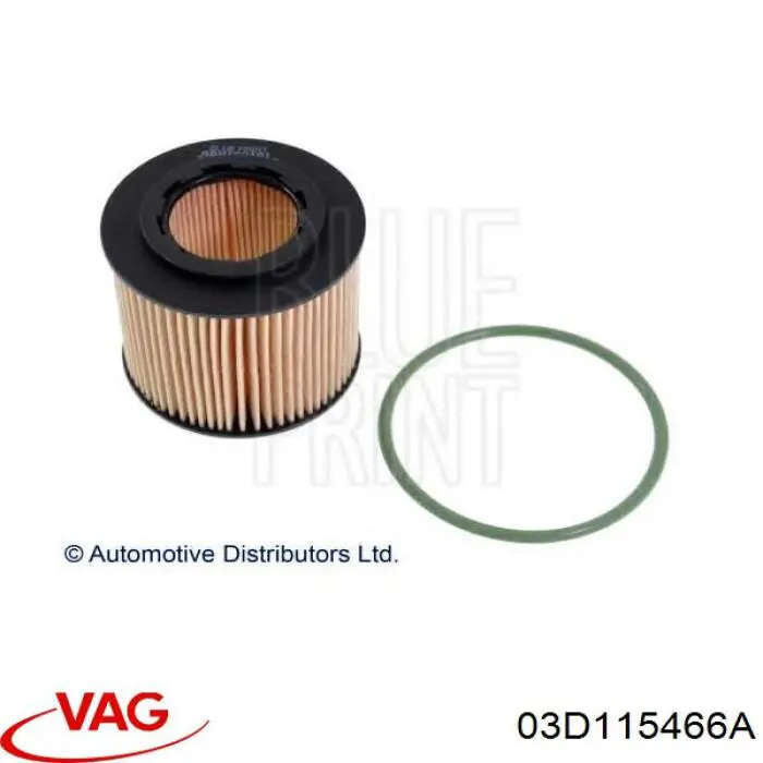 Фильтр очистки масла центробежный VAG 03D115466A цена, от 5.19 USD