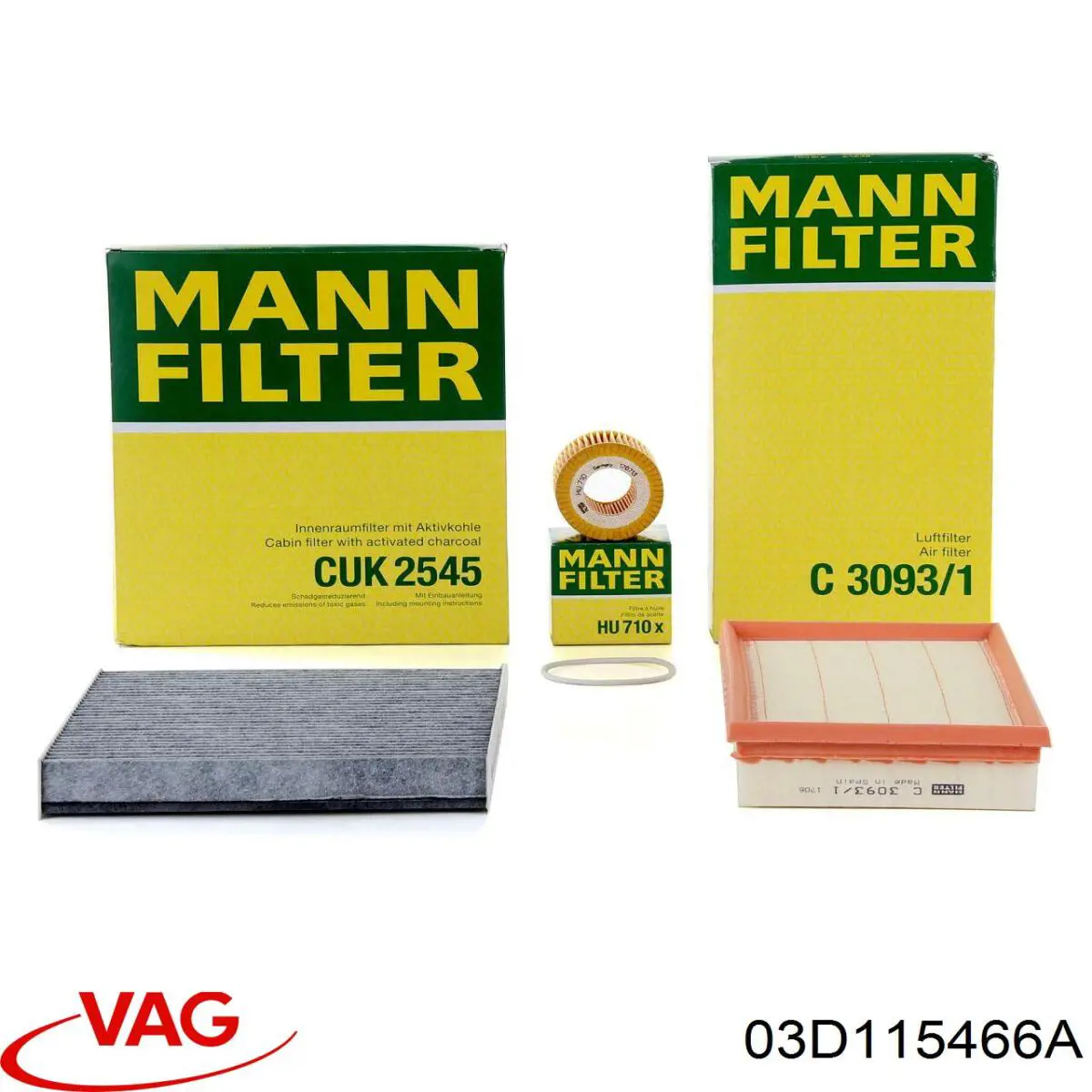 Фильтр очистки масла центробежный VAG 03D115466A цена, от 5.19 USD
