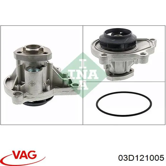 03D121005 VAG Насос водяной