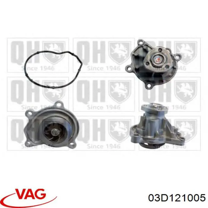 Купить 03D121005 VAG Насос охлаждения