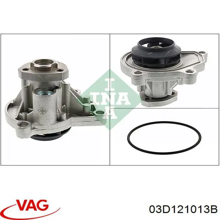 Купить 03D121013B VAG Насос охлаждения