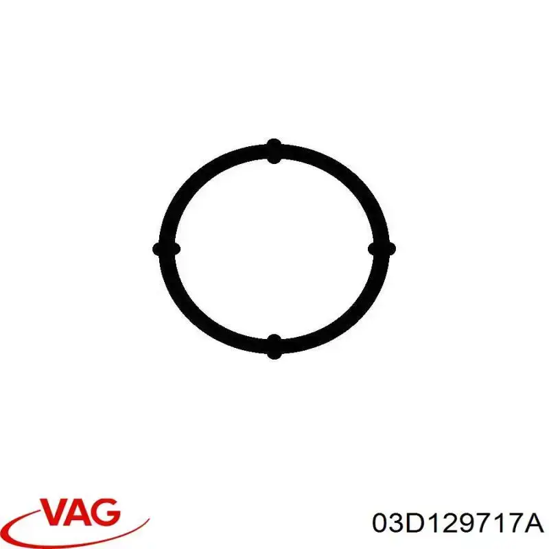 03D129717A VAG прокладка впускного коллектора