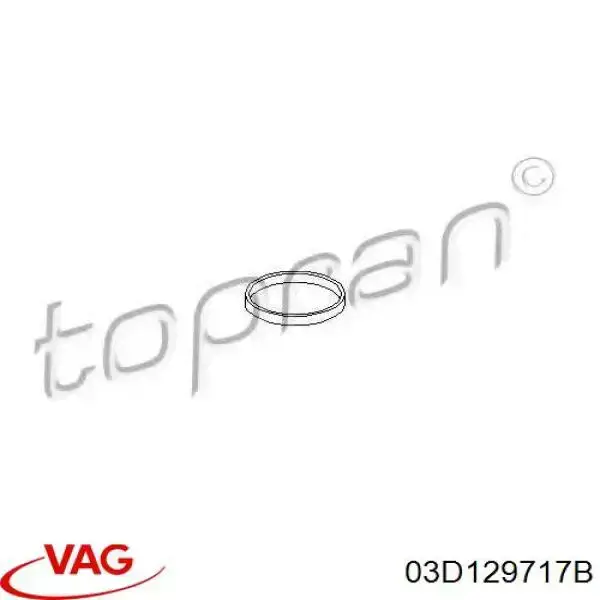 Прокладка всасывающего коллектора VAG 03D129717B цена, от 2.24 USD