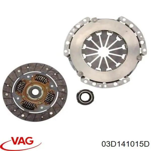 Комплект сцепления (3 части) VAG 03D141015D цена, от 85.74 USD