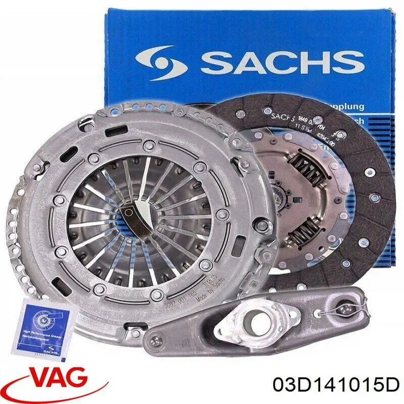 Купить 03D141015D VAG Комплект сцепления (диск, корзина, подшипник)