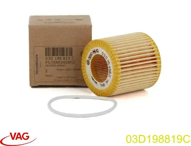 03D198819C VAG filtro de óleo